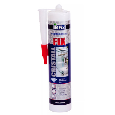 Рекомендуем купить Монтажный клей IRFix Crystal FIX "Бесцветный", 310 мл