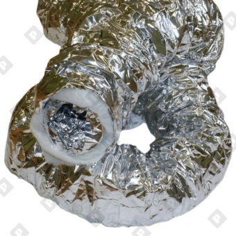 Гибкий воздуховод теплозвукоизолированный Ø254 мм, алюминий - №1