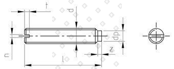 DIN 417 A2 M 4X8 - №4