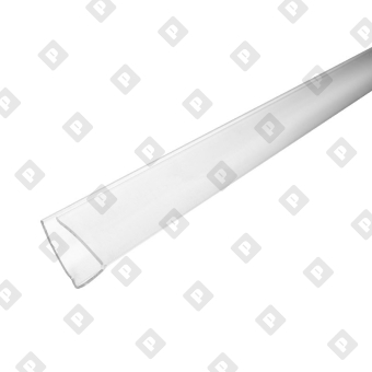 Профиль торцевой для поликарбоната 4х2100 мм б/цв. - №1