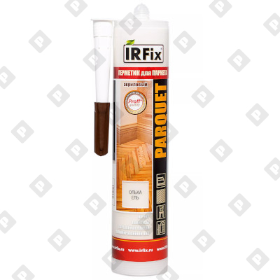 Герметик IRFix PARQUET акриловый для паркета "Ольха, Ель", 310 мл - №1