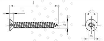 DIN 7982 A4 C 2,2X6,5 Z - №4