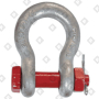 Скоба такелажная омегообразная G-2130 25 т с гайкой и шплинтом, кл. пр. 8