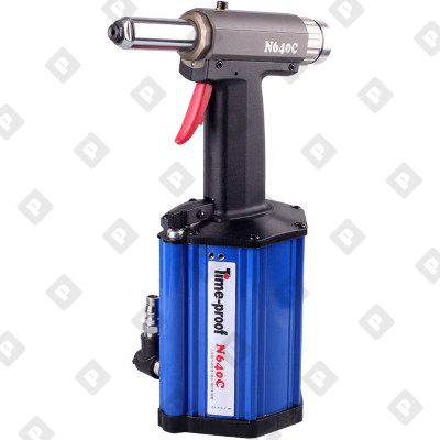 Пневмогидравлический заклепочник Time-proof N640С для вытяжных заклепок Ø 4,8-6,4 мм - №1