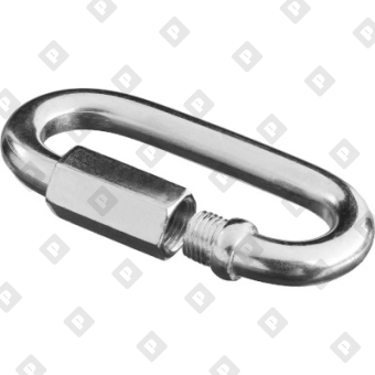 Карабин ART 9077 Ø3мм винтовой, нерж. сталь  А4  - №1