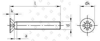 DIN 965 A2 M 1,6X8 Z - №4
