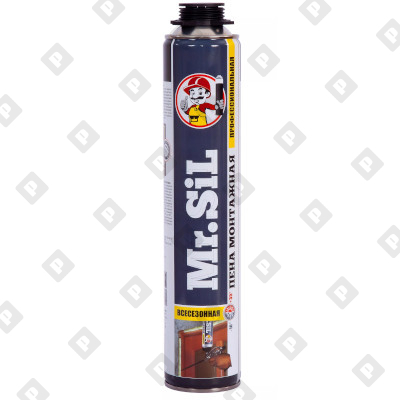 Всесезонная профессиональная монтажная пена Mr.SiL, 750 мл - №1