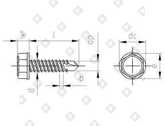 ISO 15480 AISI 410 4,8X25 - №5