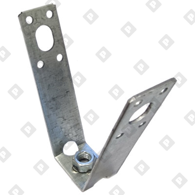 Крепление V-образное для профнастила с гайкой M8 - №1