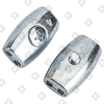 Зажим ART 814391 «Бочонок» для троса Ø3мм, нерж. сталь А4 - №3