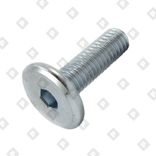 M8x25 DIN 7420 мебельный, оц. сталь - №1