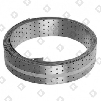 Перфорированная монтажная лента LM 100x2 (10 м), оц. сталь - №1