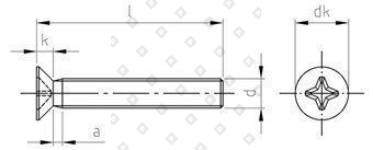DIN 965 A4 M 4X100 H - №4