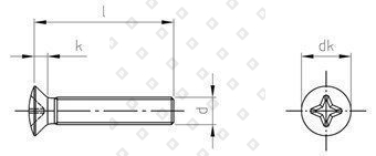 DIN 966 A4 M 6X45 H - №4