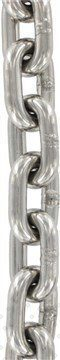 Цепь короткозвенная DIN 766 Ø2x12, нерж. сталь A4 - №2