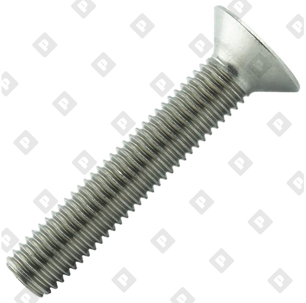 M6x80 DIN 965 кл. пр. 4.8 оц. сталь - №1