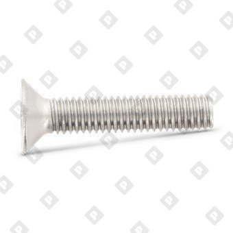 Винт ISO 10642 (DIN 7991) M6x20 с потайной головкой и шлицем TORX, нерж. сталь А2 - №4