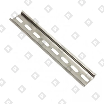 DIN-рейка монтажная перфорированная 35x0,8 мм, оц. сталь - №1
